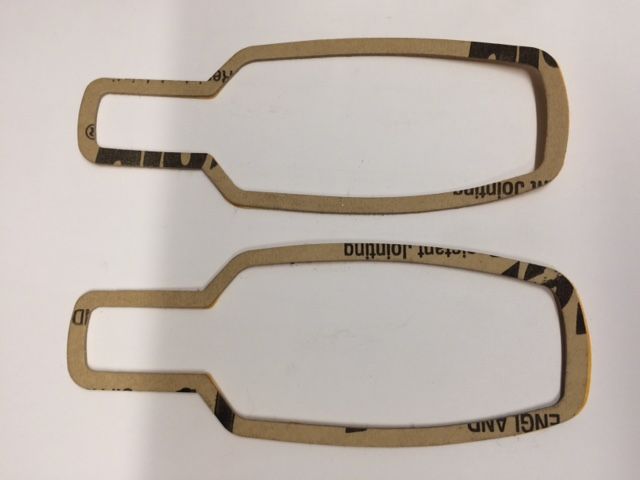 DOOR HANDLE GASKETS x2 (Triumph Spitfire & GT6) (From 1970- 81) 